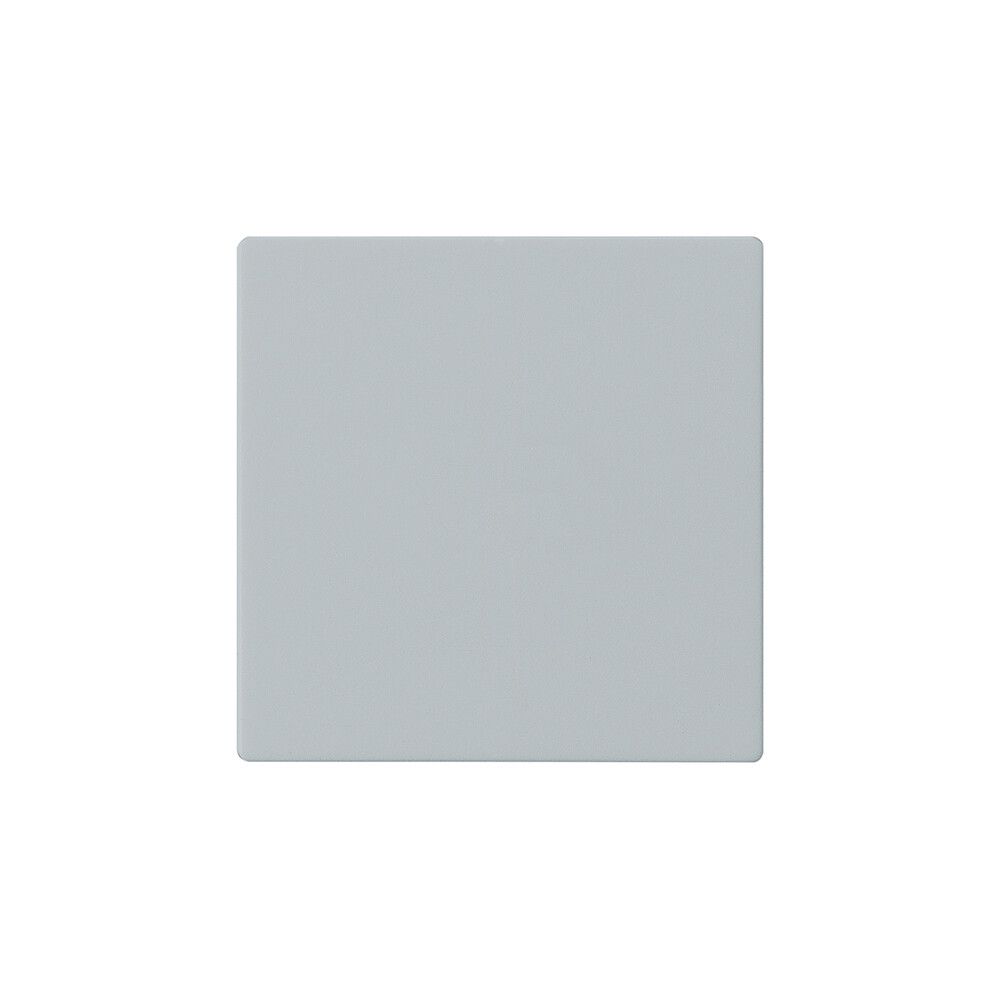 Bouton grand kallysto gris clair simple pour interrupteur S3/6+contact