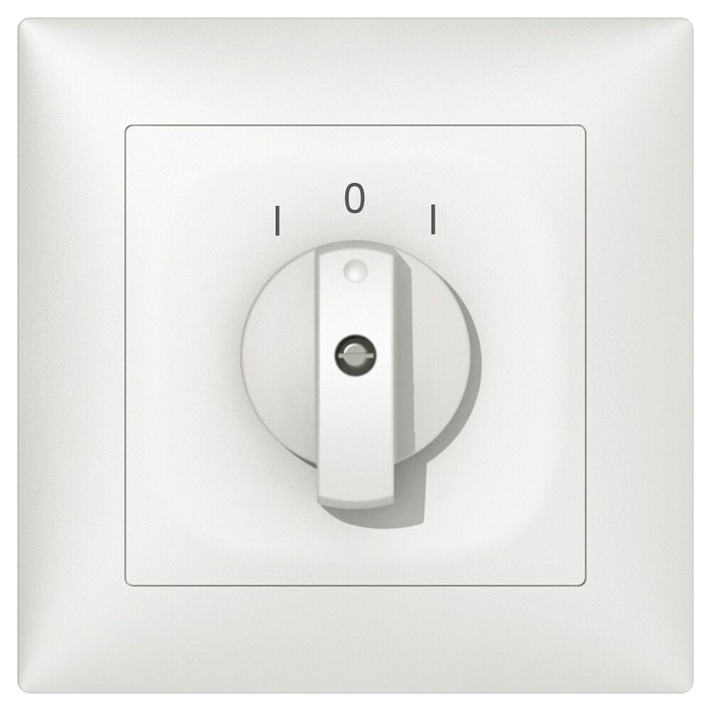 UP-Schwenkkontakt SIDUS B 2×AK weiss