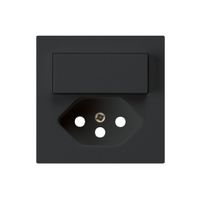 UP-Frontset kallysto für Kombination Dimmer+T13 schwarz