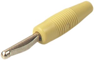 Fiche banane VON 20 système 4mm, jaune