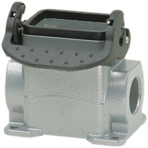 Sockelgehäuse Walther PROCON P711506MS, Stutzen 2×M20, H=53mm, Al