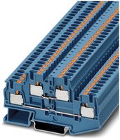 Reihenklemme 0.2…6mm² Zugfederanschluss blau