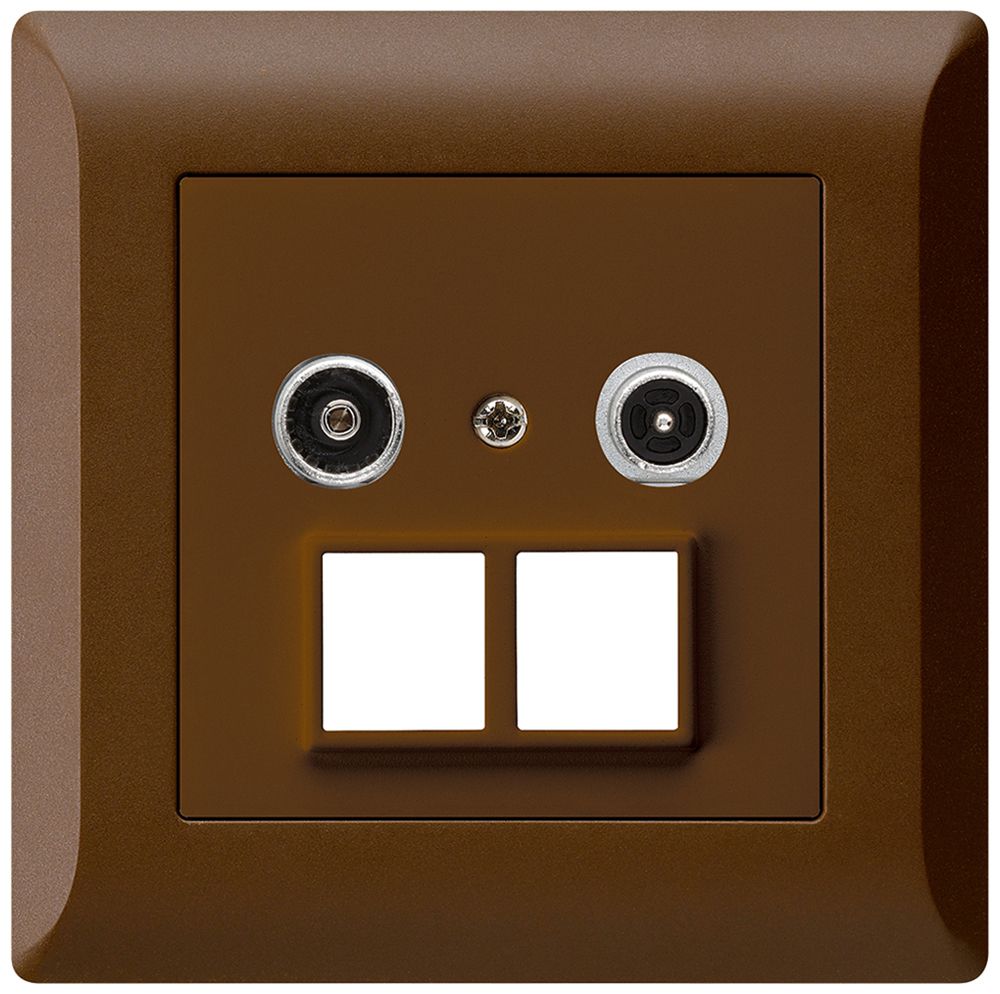 UP-Multimediadose kallysto.line R/TV 14dB 2GHz braun