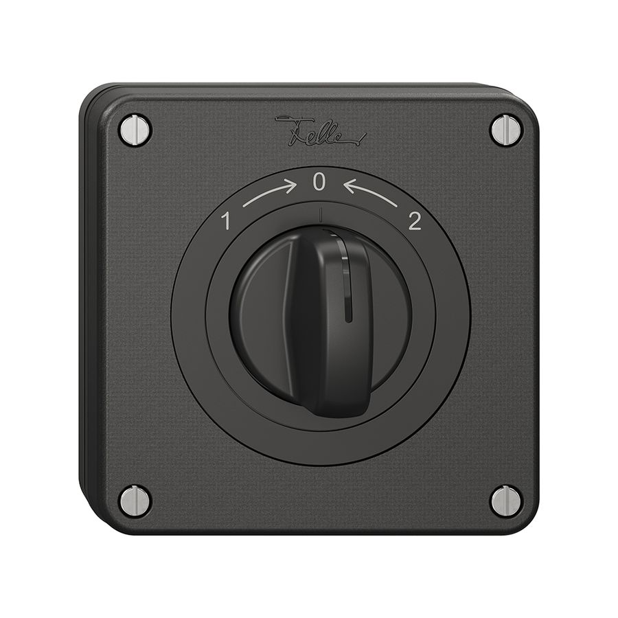 Contact pivotant NUP NEVO, avec manette, KS, 1->0<-2, noir