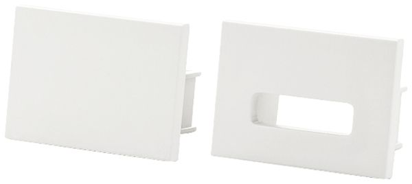 Endkappe SG StripLine 16×22×12mm Kunststoff weiss 2 Stk