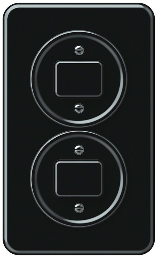 Combinaison ENC origin sch 3/1L + sch 3/1L 88×148mm noir