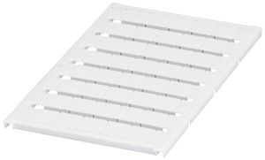Bezeichnungskarte PX UC-TM 12 weiss für Klemmen 12mm Grösse 11.45×10.5mm
