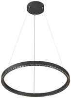 LED-Pendelleuchte SLV ONE CUBE 54W 4300lm 940 DALI direkt Ø805 schwarz