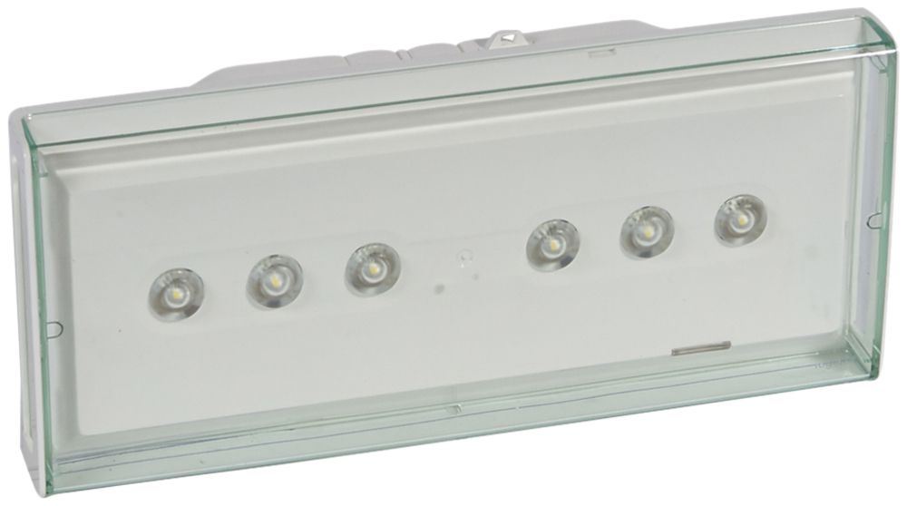 LED-Not-/Hinweisleuchte LEG U34LED, Dauer/Bereitschaft/Autotest, 1h 250lm