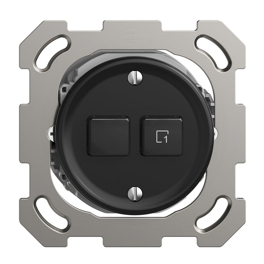 Stazione secondaria per interruttore INC 1c/2t scena WLAN Sdue Wiser nero