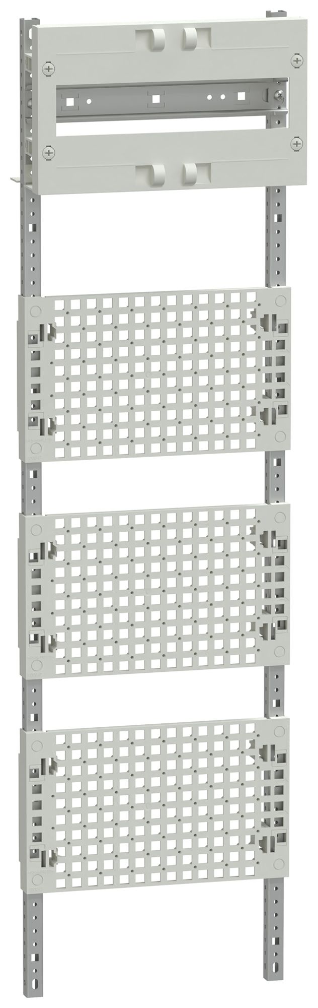 Kit de montage combiné SE Pragma a.barre profilée 1 part 1r DIN 5r média