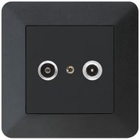 Prise antenne ENC kallysto.trend R/TV 14dB 2GHz noir