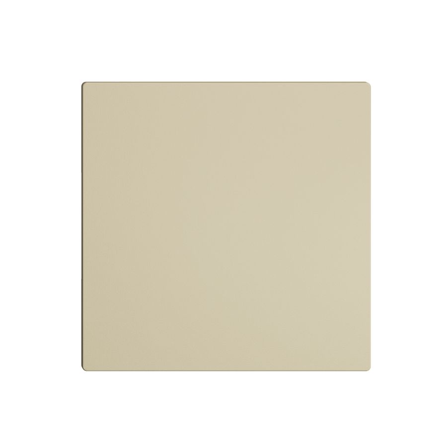 Frontplatte EDIZIOdue vanille, ungebohrt