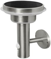 Lanterna LED LDV ENDURA STYLE Solar Sensor Wall Double Circle, 6W acciaio