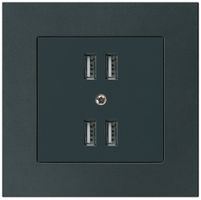 UP-Steckdose 4×USB kallysto.pro 2400mA schwarz