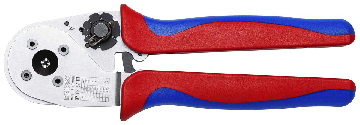 Pinza di serraggio KNIPEX per contatti DT 0.35…3mm²