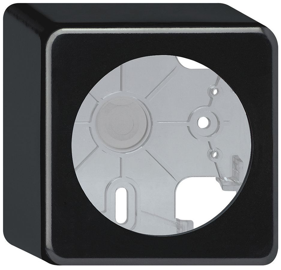 AP-Montageset origin 1×1 horizontal und vertikal 88×88×54mm schwarz