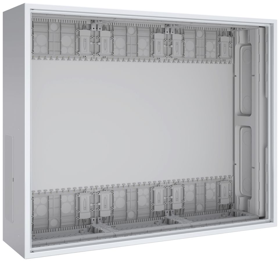Coffret mural PrismaSeT XL IP30 s.porte 800×650×210mm 3 champs 4 rangées