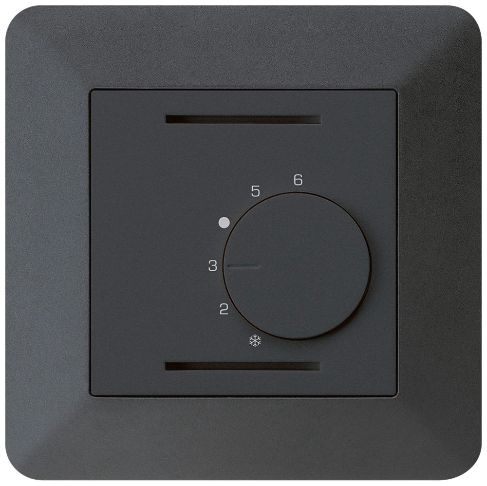 UP-Raumthermostat kallysto.trend schwarz 24V