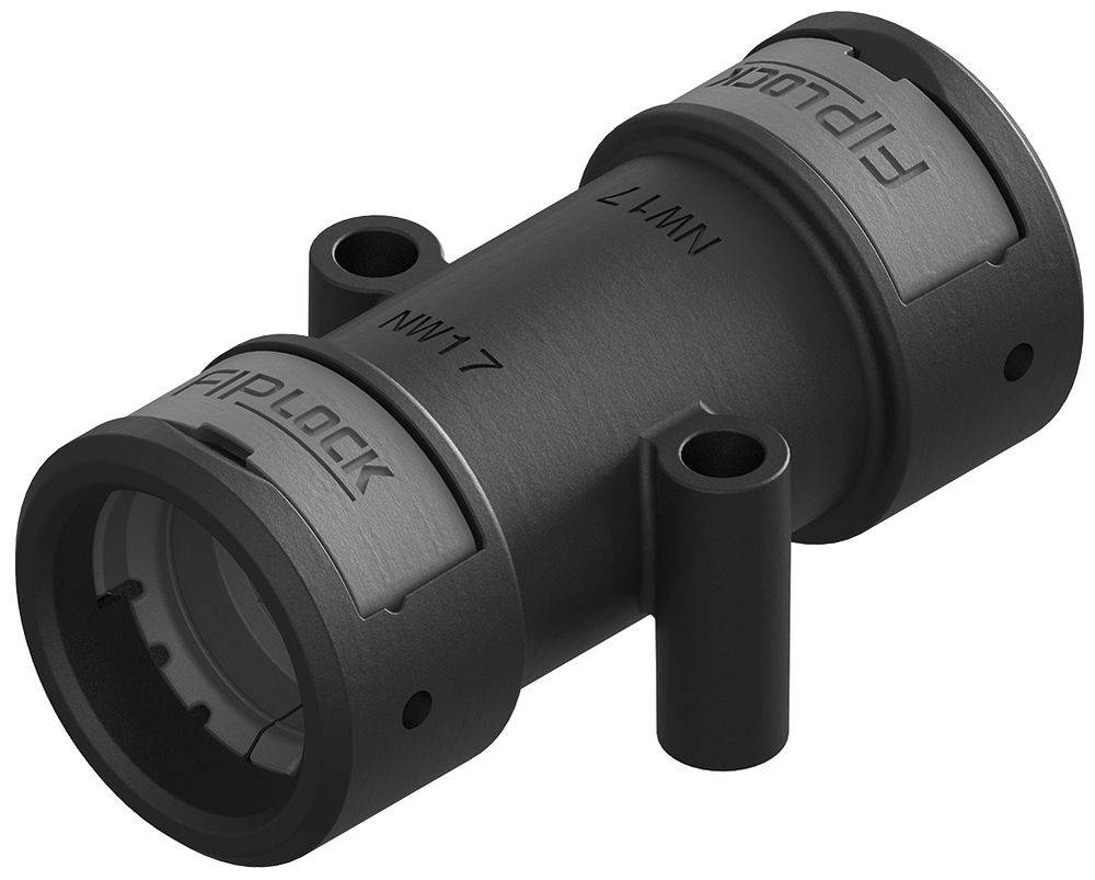 Verbinder Plica FIPLOCK Nennweite 48 IP69 schwarz