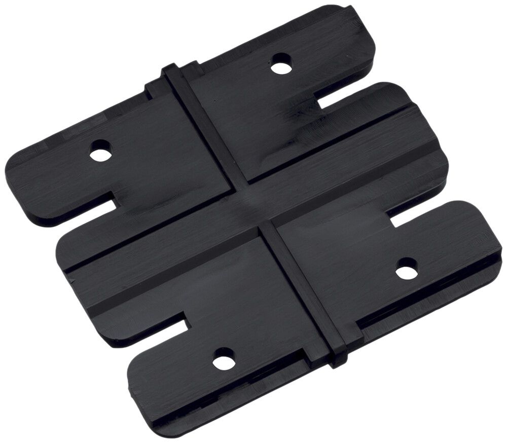 Ailette de liaison Hager pour Consolidation Point, noir