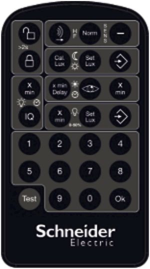 Télécommande Schneider Electric, pour détecteur de présence KNX