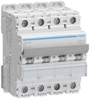 Leitungsschutzschalter Hager MCB 4P 415V Typ C 25A 4TE