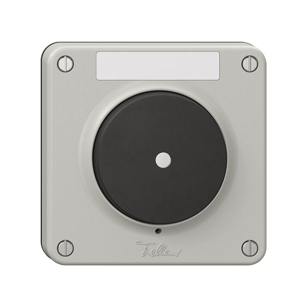 Coperchio NEVO, per suoneria, illuminato, membrana nera, grc