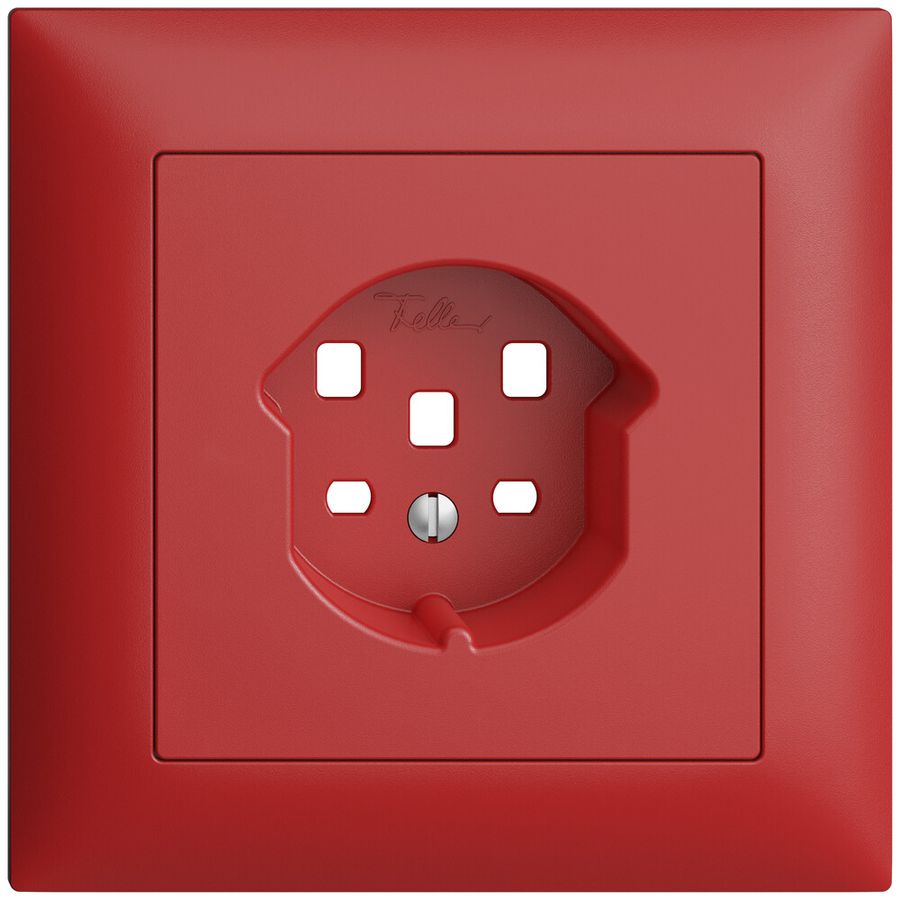 Kit frontale EDIZIOdue berry 88×88mm 1×T25