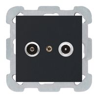 UP-Antennendose kallysto R/TV Bauart B 4dB 2GHz schwarz