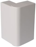 Ausseneck HF 60…120° 190×50mm Kunststoff weiss IP3X