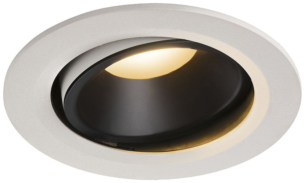 Downlight LED SLV NUMINOS MOVE L 25.4W 2150lm 2700K 55° REG Ø160×86mm bi/ne