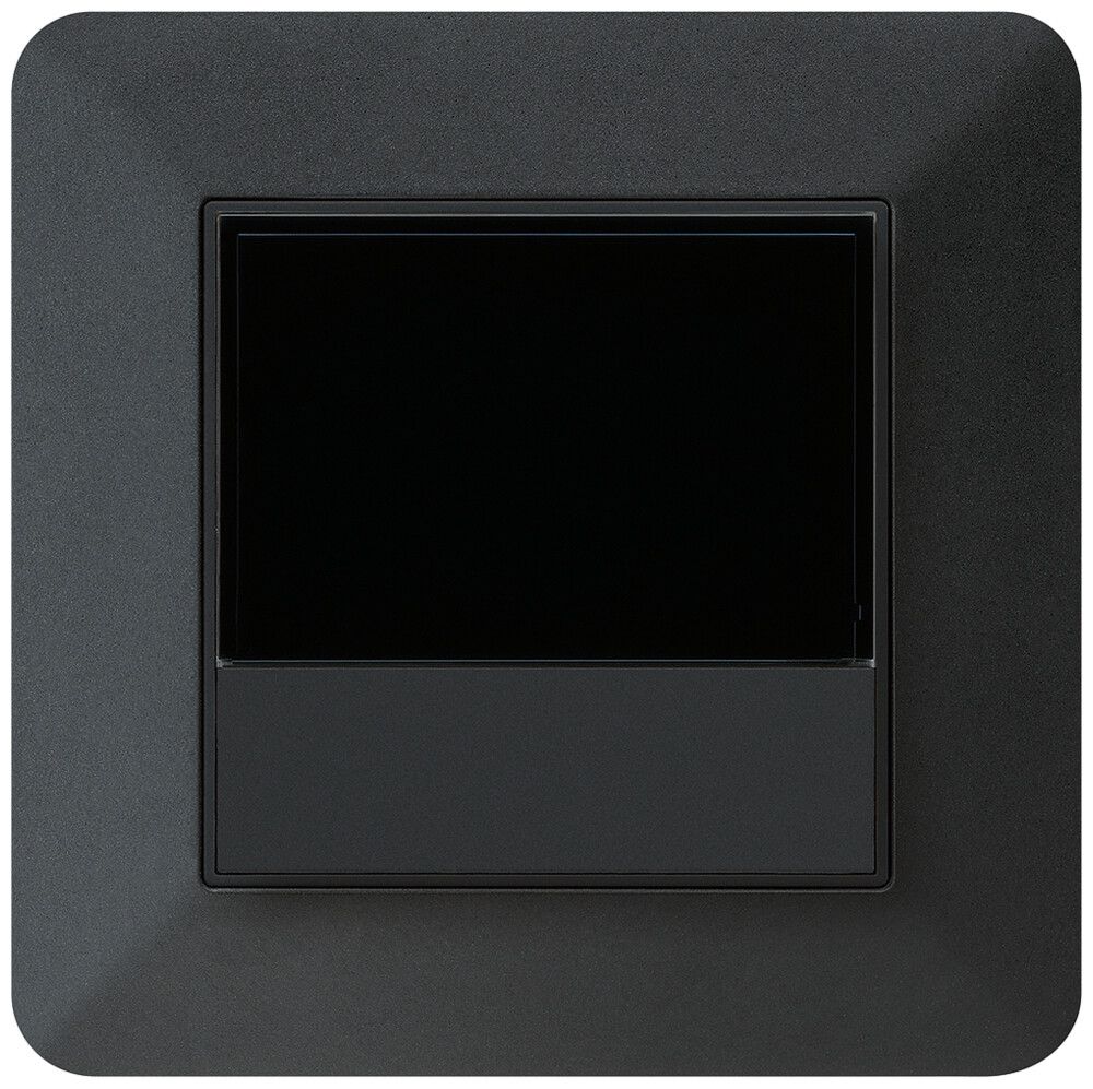 Termostato ambiente INC kallysto.trend KNX s/e-link con tasto nero