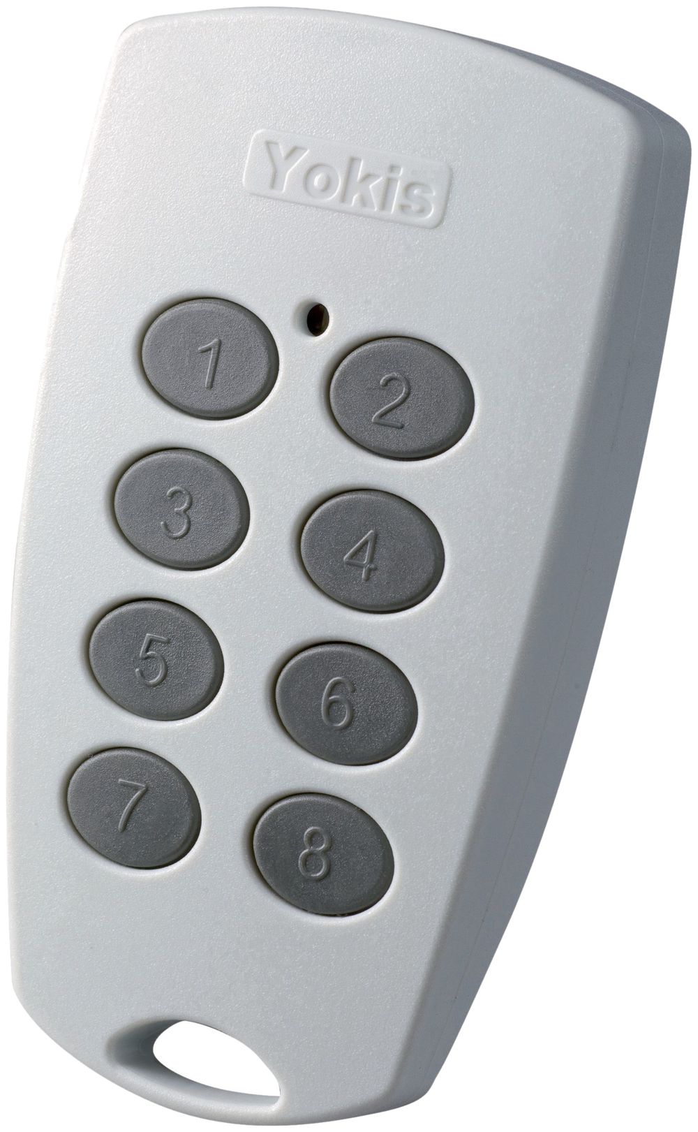 Télécommande RF Yokis TLC8CP, 8 touches 2.4GHz 250m 74×40×15mm