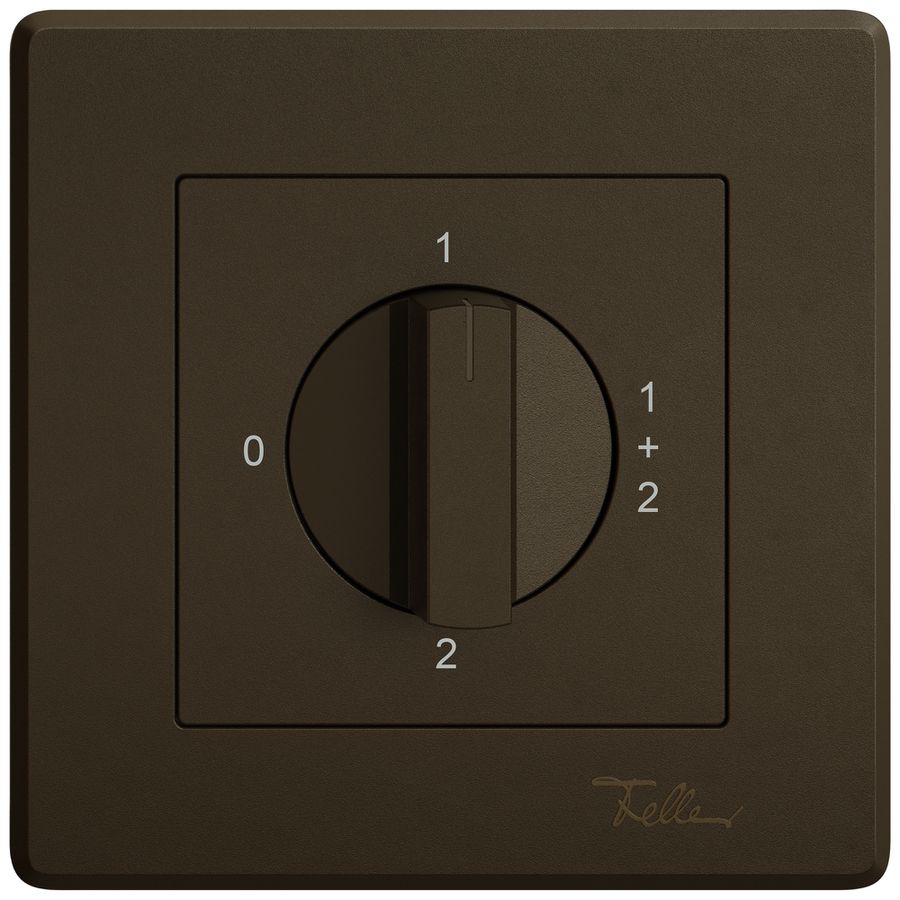 Kit de montage ENC EDIZIO.liv SNAPFIX® p.interr.rot.manet.0-1-1+2-2 br