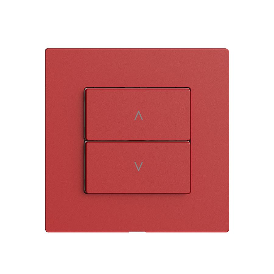 Abdeckset zu Storenschalter 1K/2T Edue Wiser berry