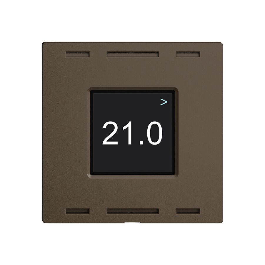 Raumtemperatursensor EDIZIOdue Wiser 230V 5…30°C coffee