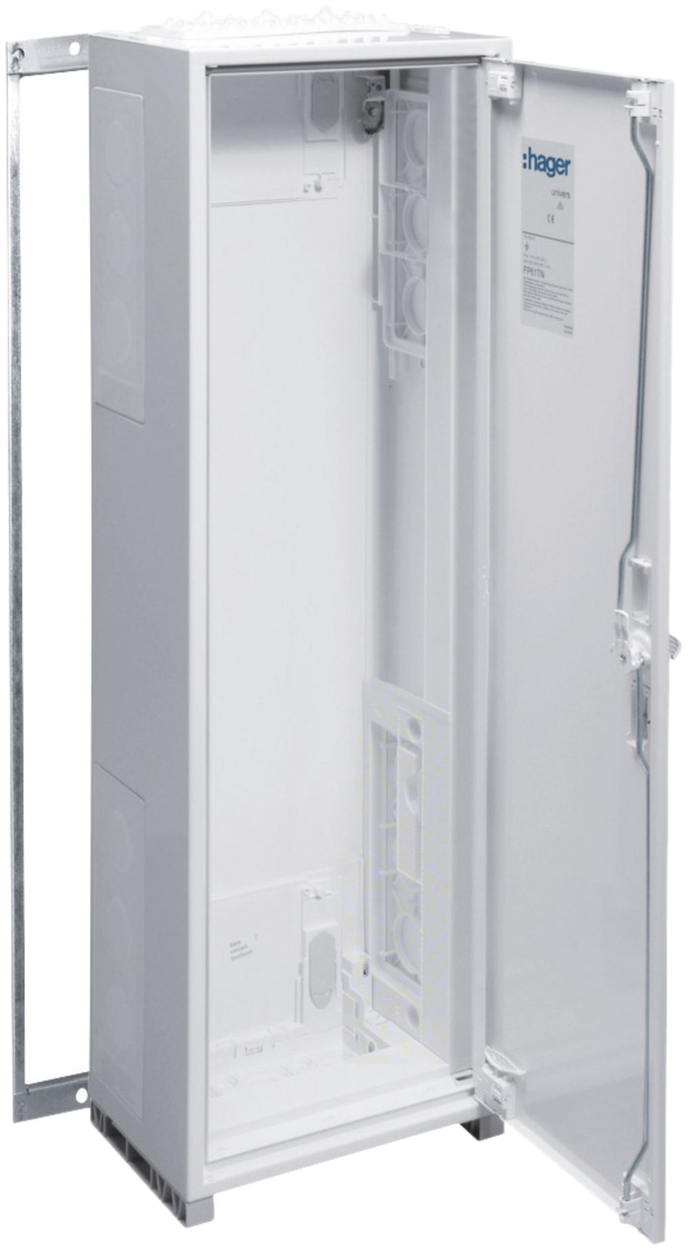 Armoire murale univers quickset avec porte IP54 CP II 1300×1100×205mm