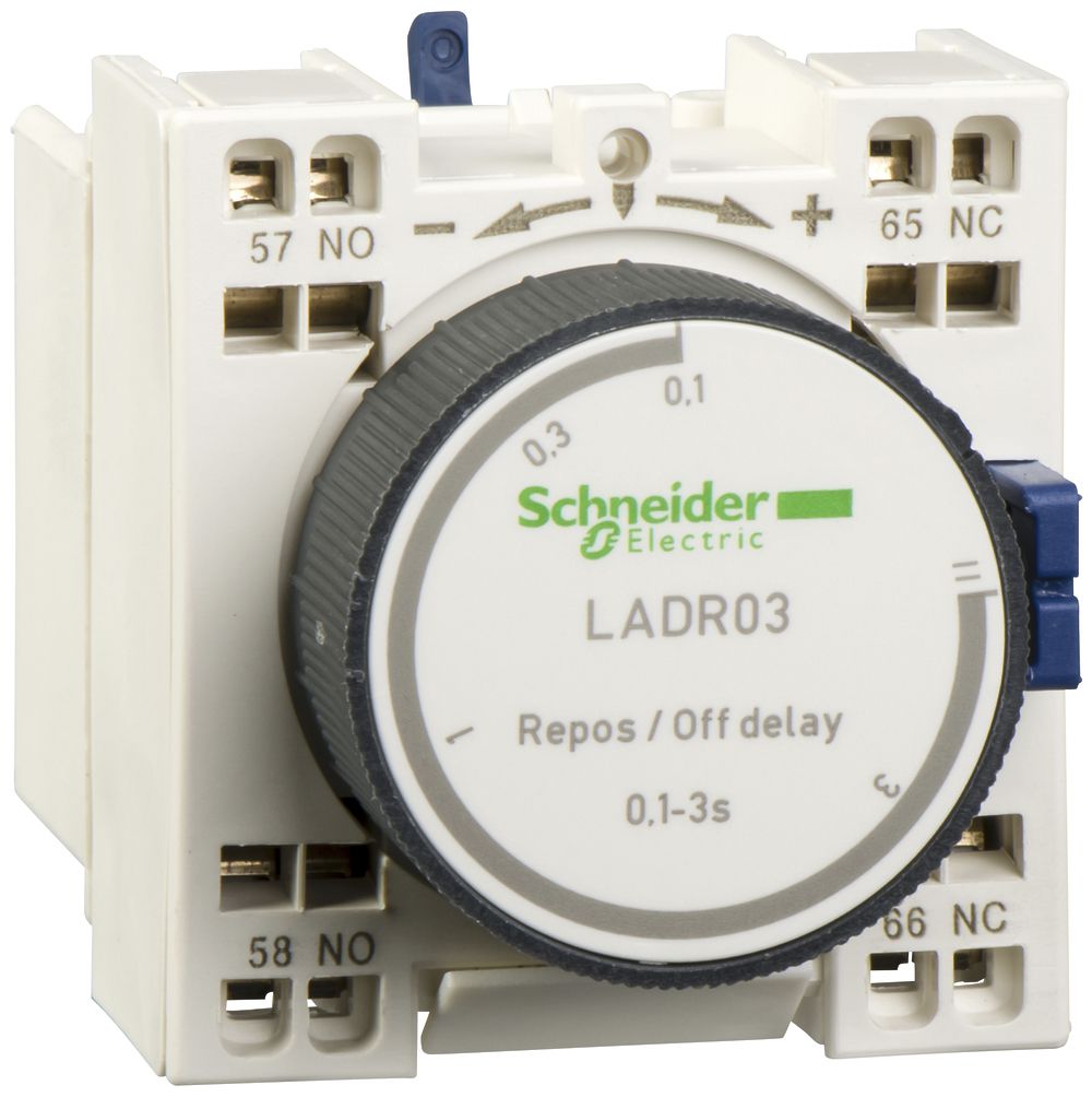 Zeitschaltblock Schneider Electric LADT43 ansprechverzögert TeSys