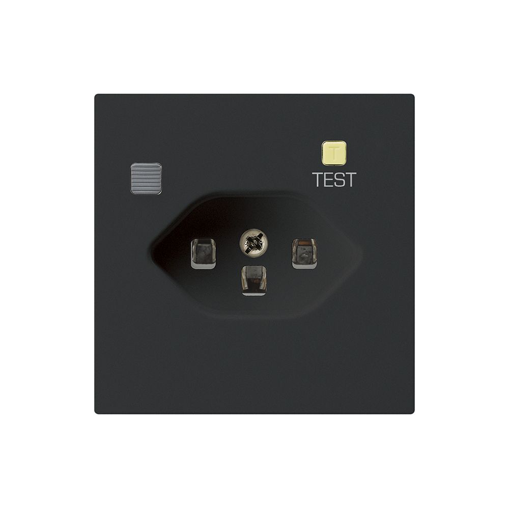 Steckdose kallysto A T23 FI 30mA schwarz