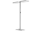 LED-Stehleuchte DOTLUX STUDIObutler-duo 84W 10640lm 4000K PIR 1-10V DIM silber