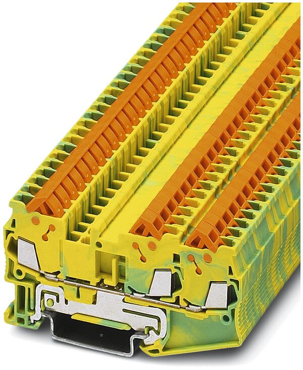 Morsetto di protezione 0.25…1.5mm² verde/giallo QTC 1.5-TWIN-PE