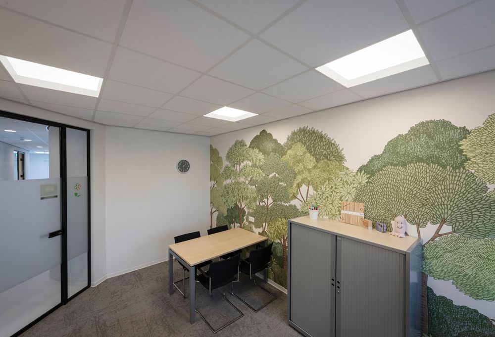 Einbaurahmen SLV PANEL 625 Stahl 625×625×71mm weiss