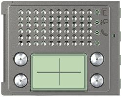 Frontblende für Tür-Lautsprecher-Modul Sfera Robur mit 2+2 Ruftasten