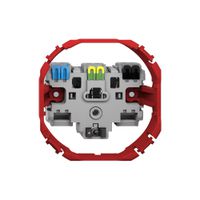 Steckdose Feller SNAPFIX® 1×T23 mit LED weiss