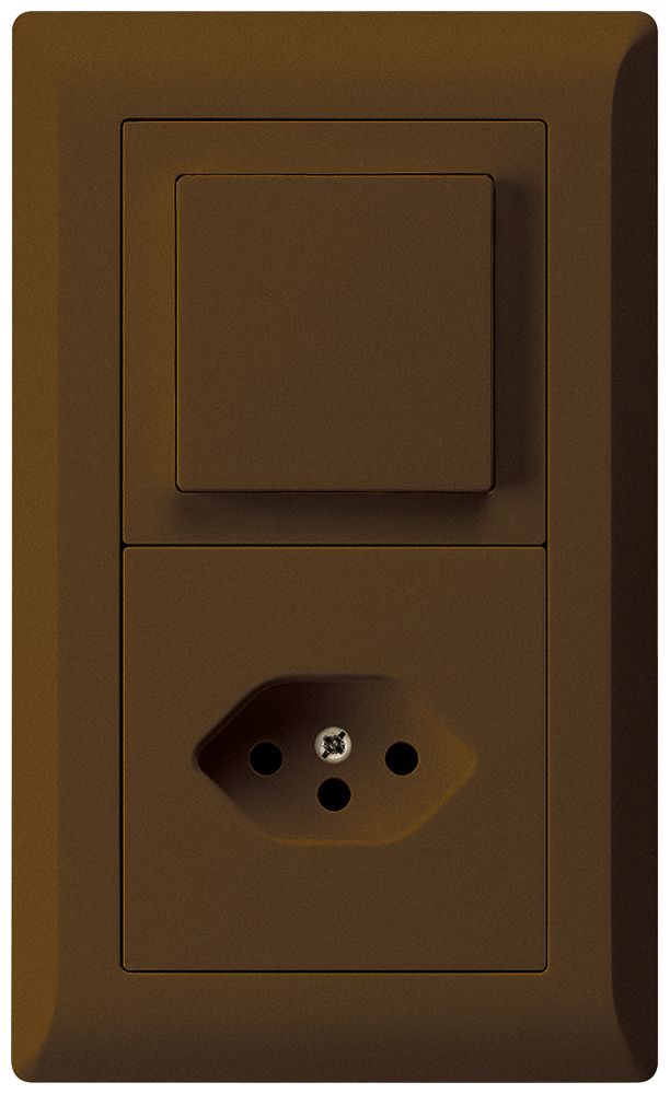 Combinaison ENC kallysto.line grd.I-I verticale poussoir+type 13 brun