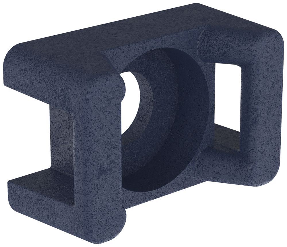 Socle à visser Panduit TM3S8-C186 p.collier 22×15.6×9.5mm M4 polypropylène blf