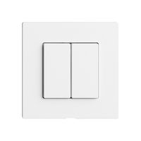 Interrupteur à poussoir EDIZIOdue Wiser a.stat.secondaire 2T 2A blanc