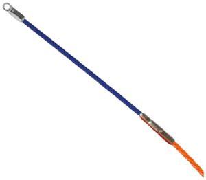 Einziehband Plica TWIST 40 Ø4×2mm Verdrillt Ring Polyamid (PA) 30m orange