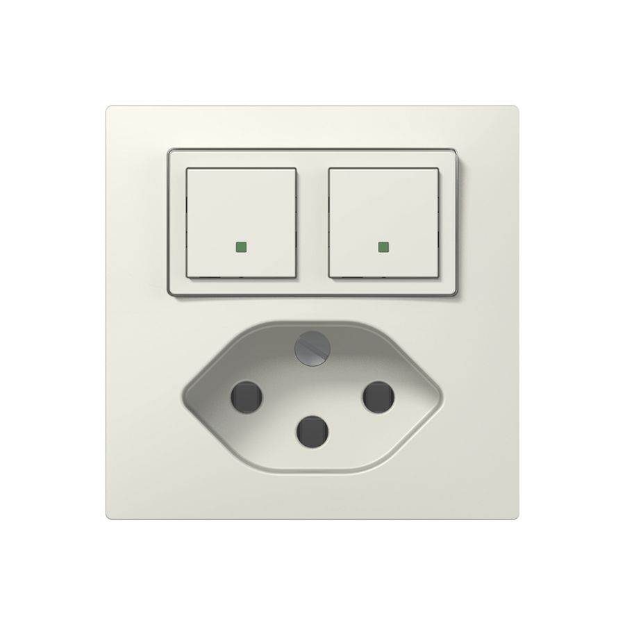 Combinaison ABB Sidus E capteur/actionn.free@home blanc